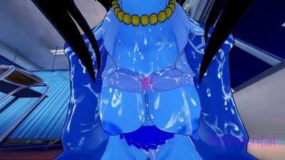 Hil gabeko neska munstroa