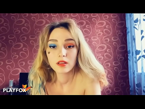❤️ Errealitate birtualeko betaurreko magikoek Harley Quinnekin sexua eman zidaten ❤️❌ Azal pornoa gugan ☑